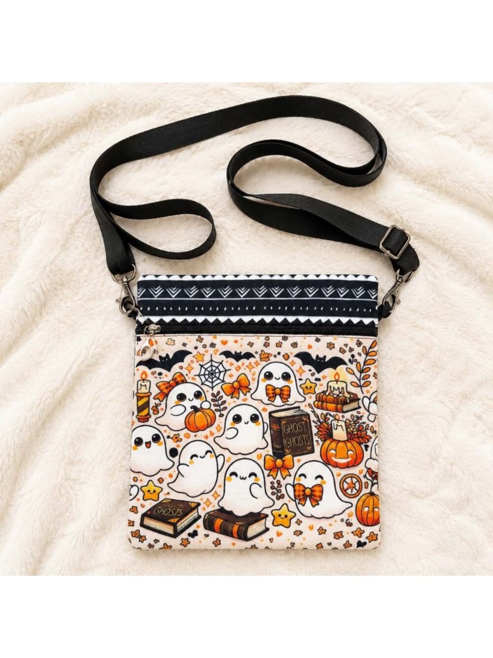 Cute Halloween Ghosts Crossbody Phone Bag